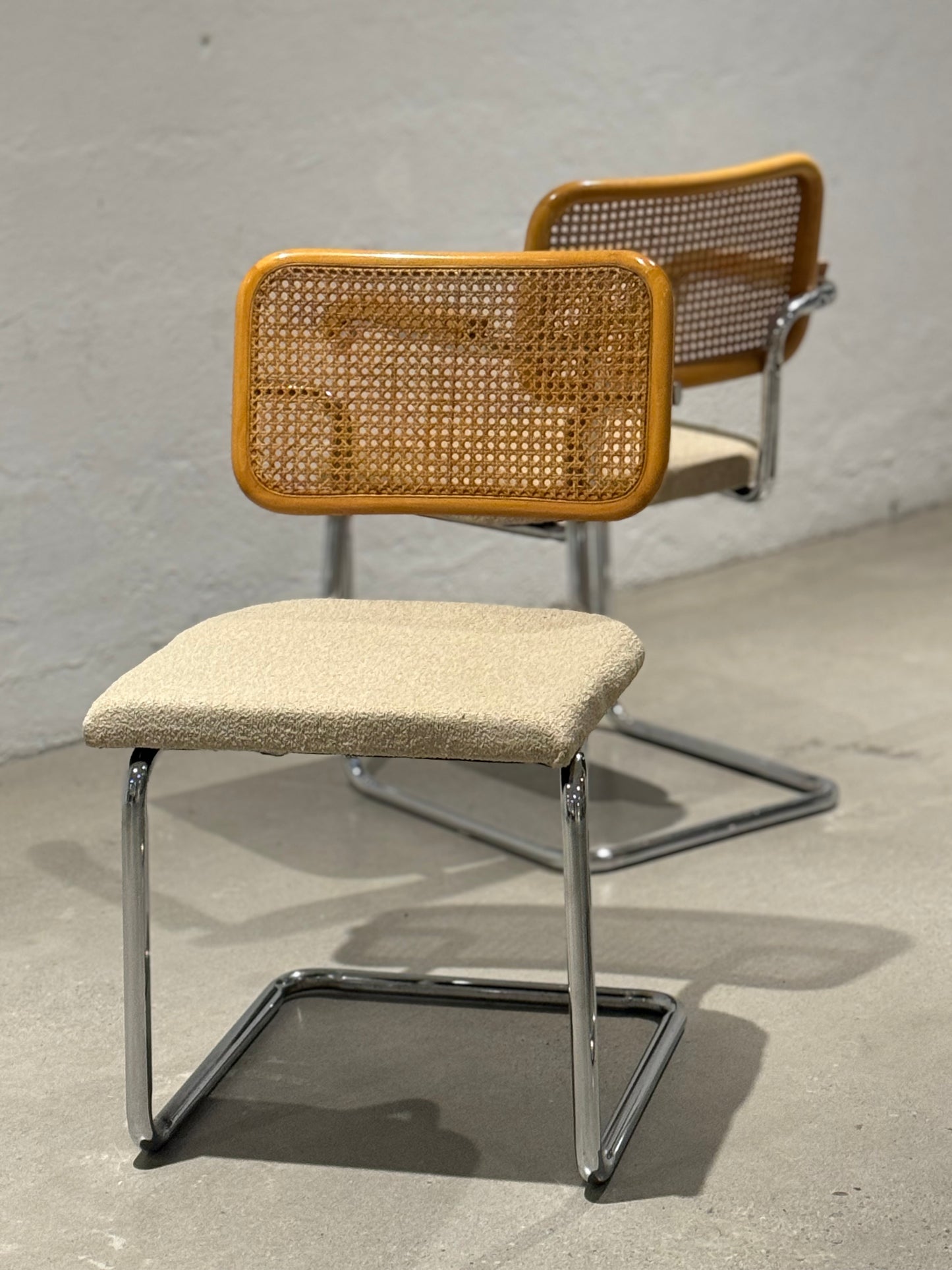 Vintage 1970’s Cesca Chairs (Set of Two — Armless)