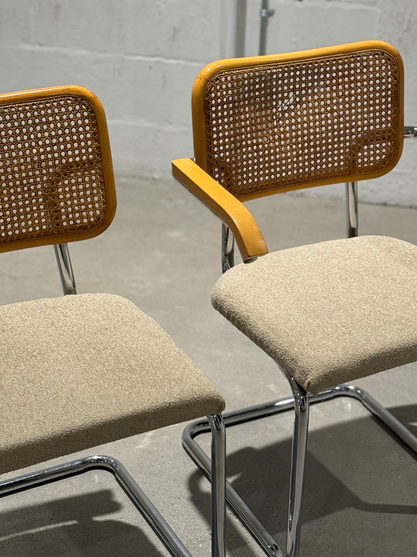 Vintage 1970’s Cesca Chairs (Set of Two — Armless)
