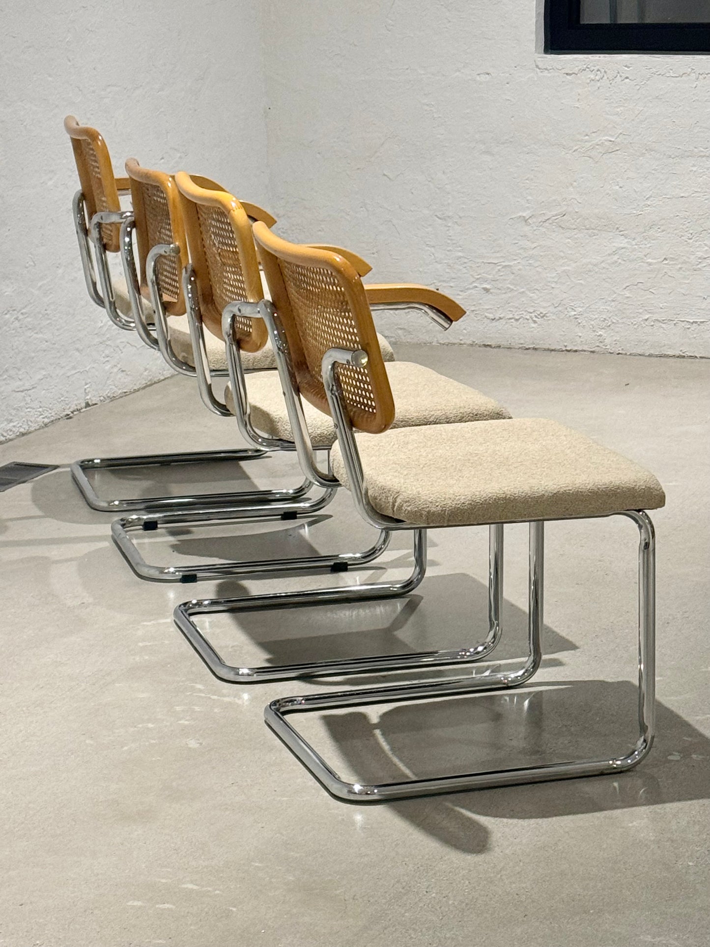 Vintage 1970’s Cesca Chairs (Set of Two — Armless)