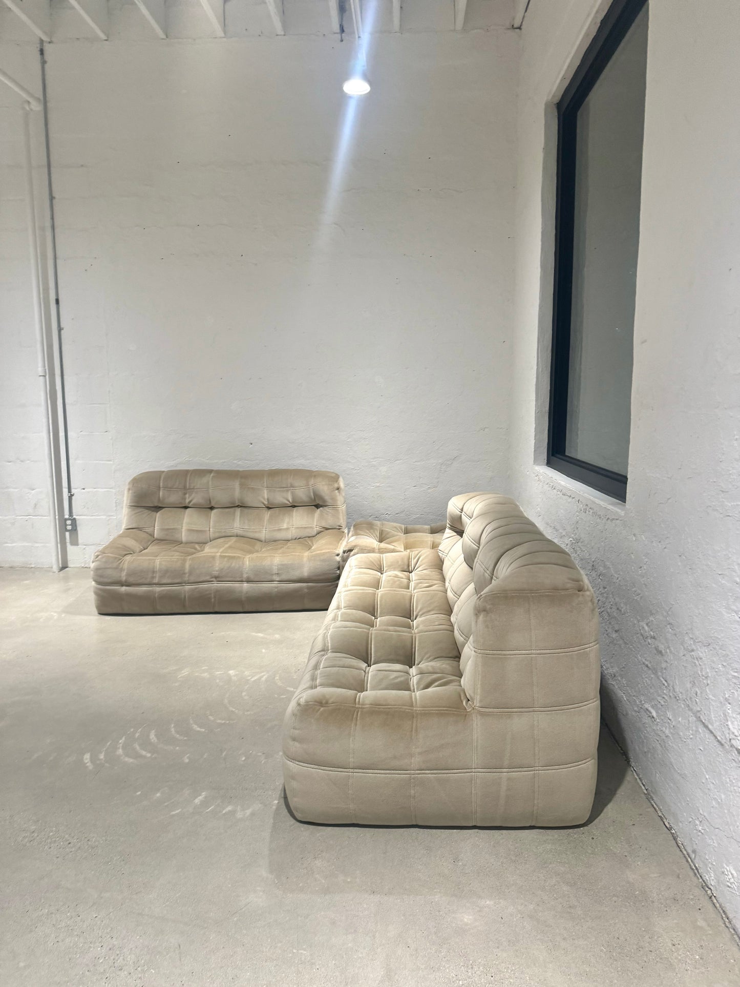 Vintage 3-Piece Kashima Sofa Set