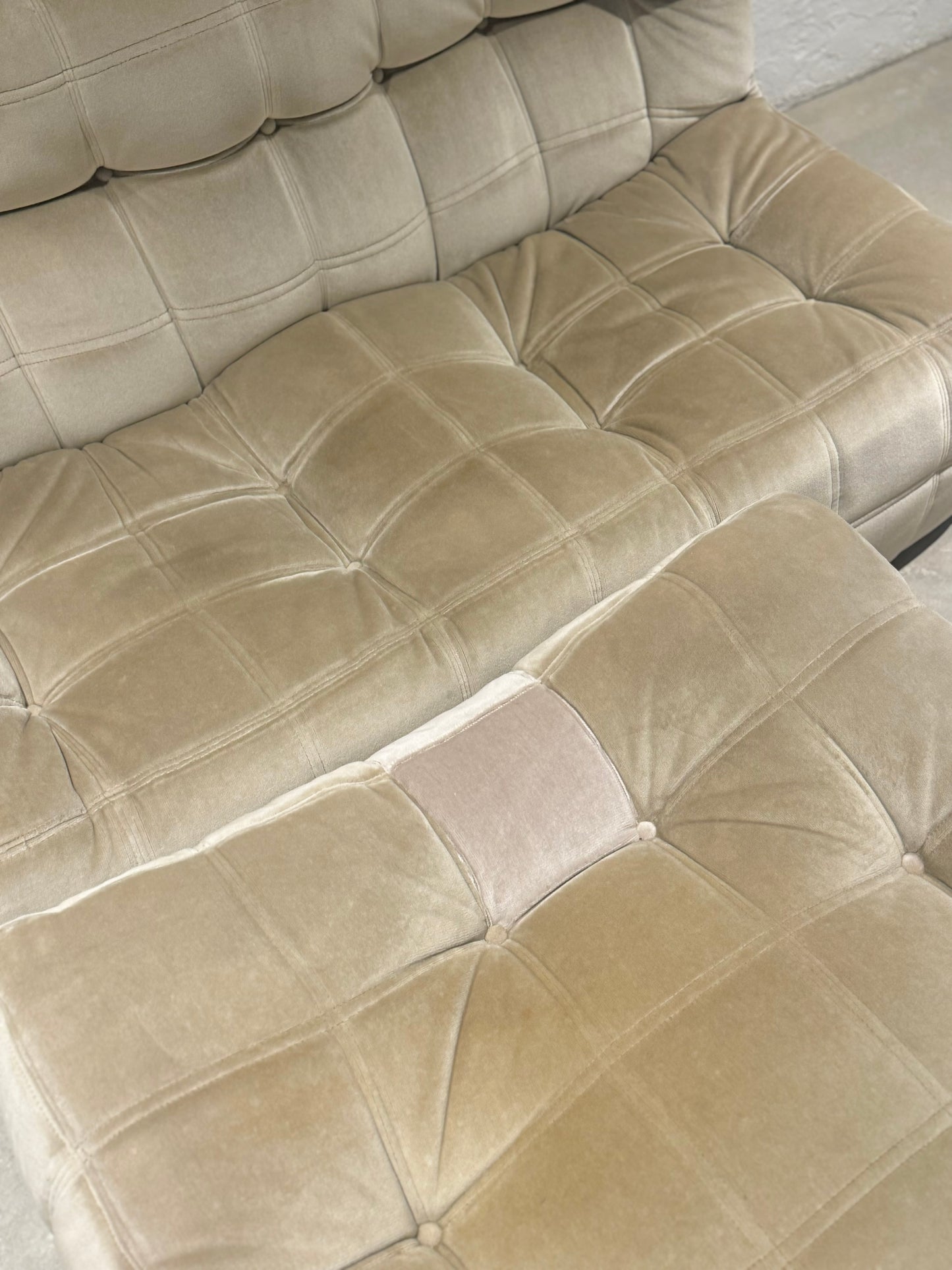 Vintage 3-Piece Kashima Sofa Set