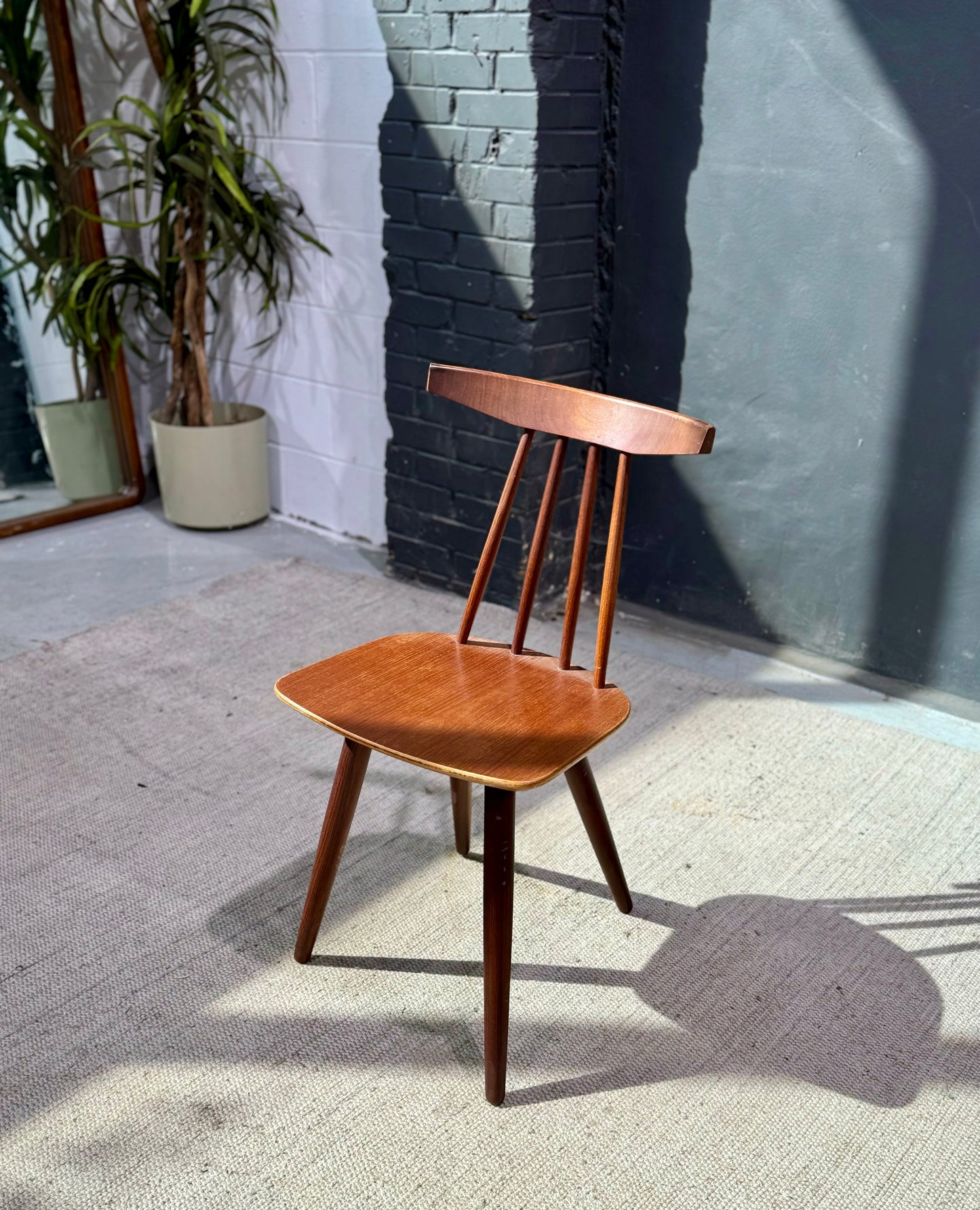 Single Danish Teak Chair