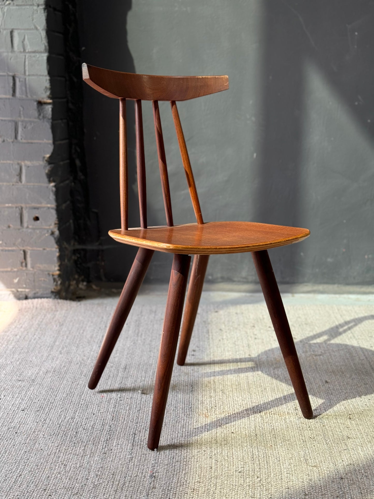 Single Danish Teak Chair