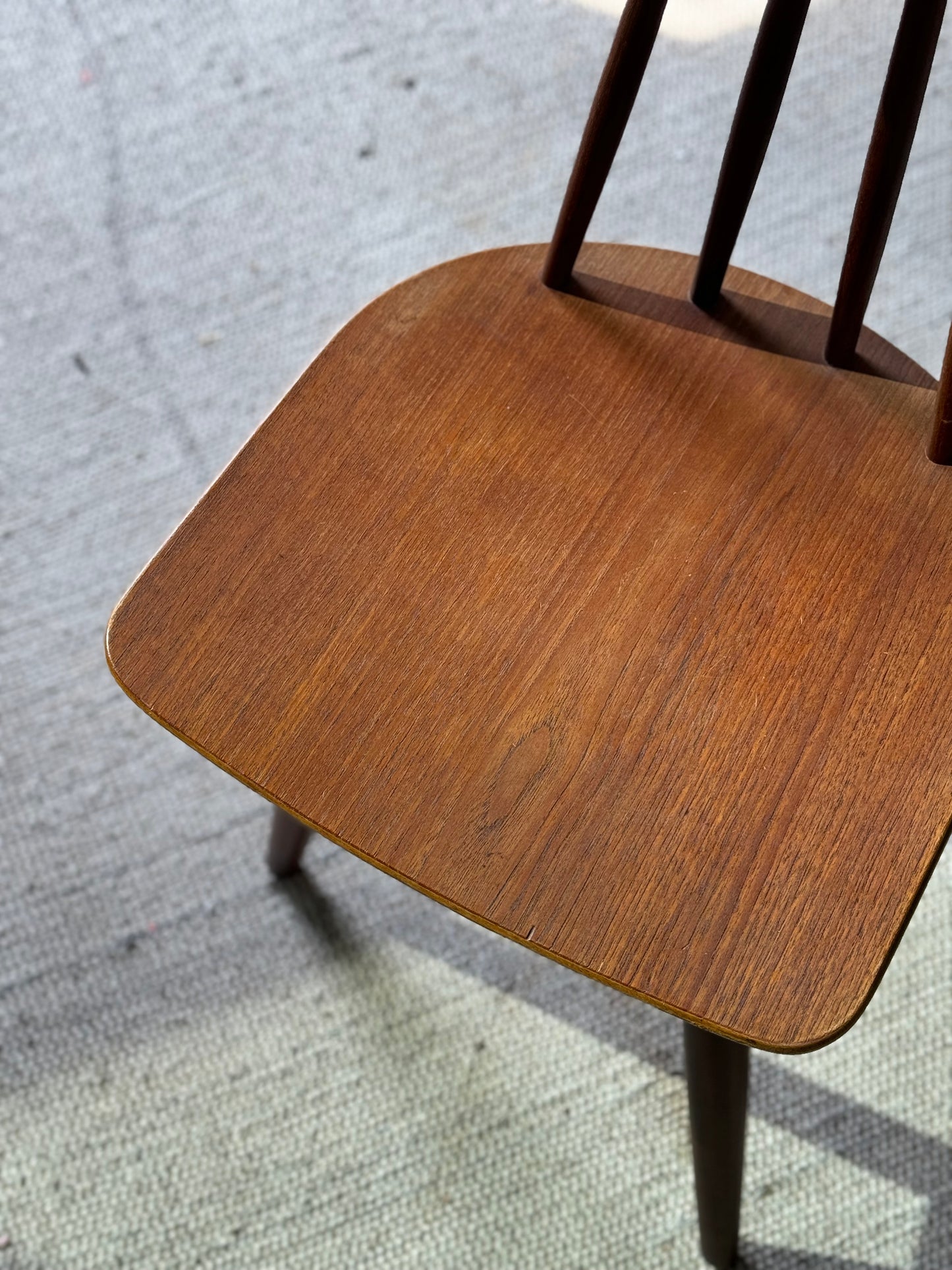 Single Danish Teak Chair