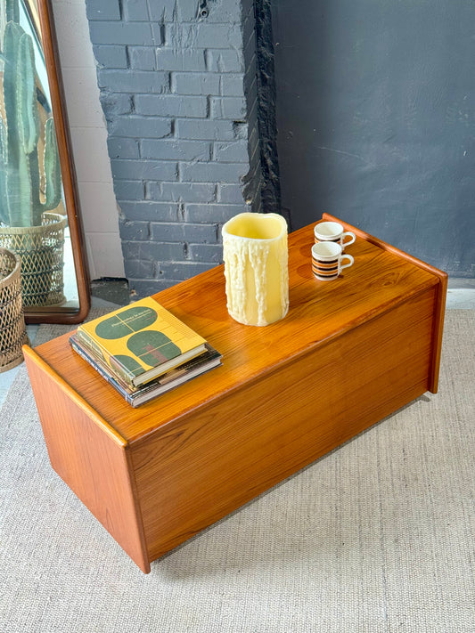 Vintage Teak Bench/Chest/Coffee Table