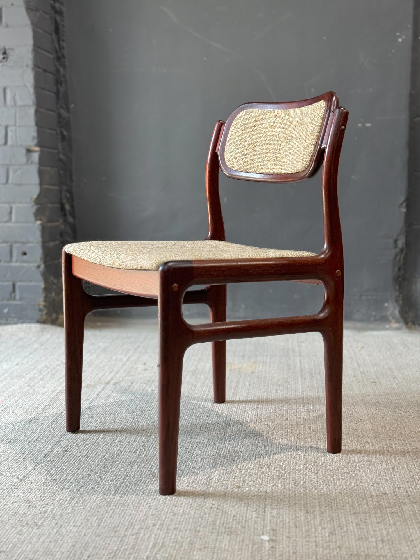 Johannes Andersen Teak Dining Chairs, set of 6