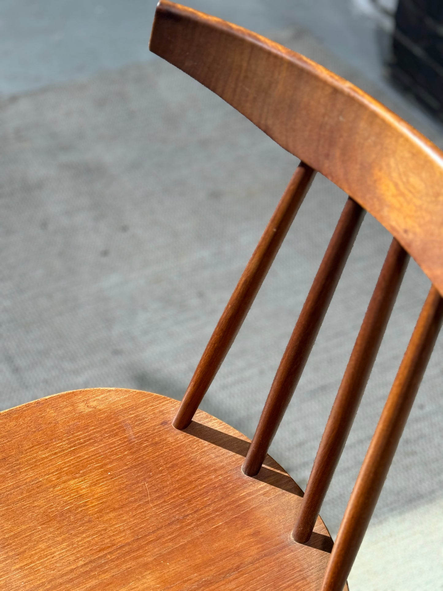 Single Danish Teak Chair