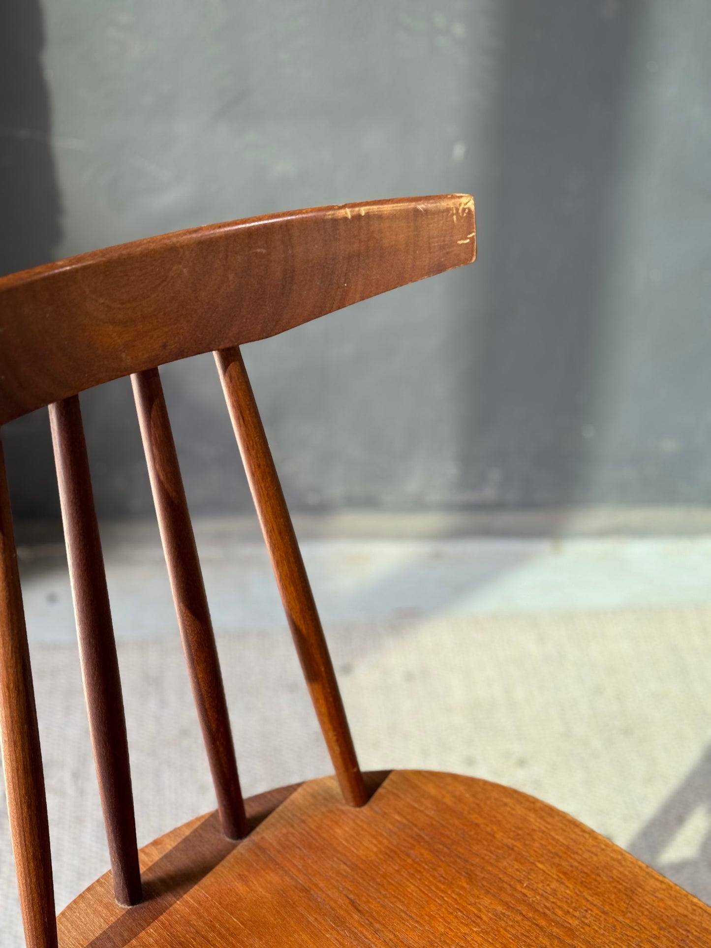 Single Danish Teak Chair