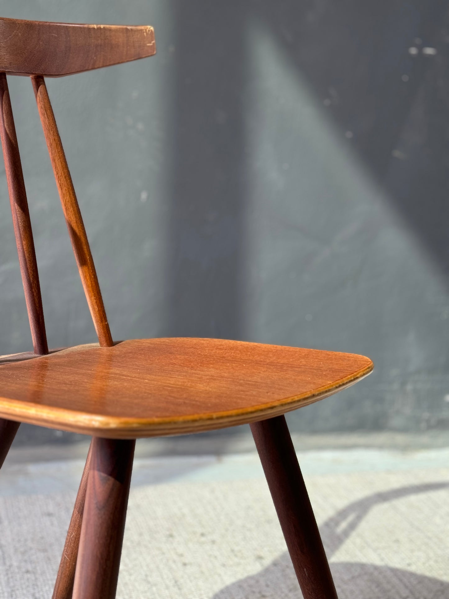 Single Danish Teak Chair