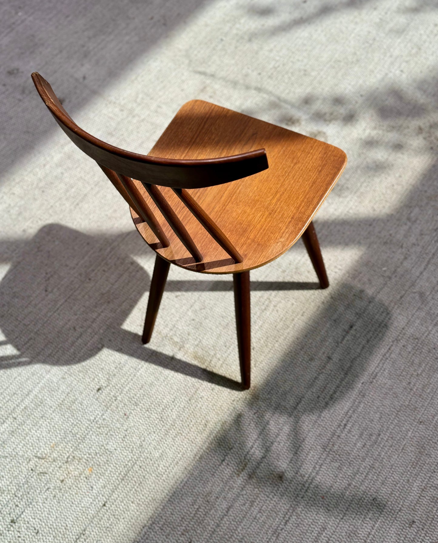 Single Danish Teak Chair