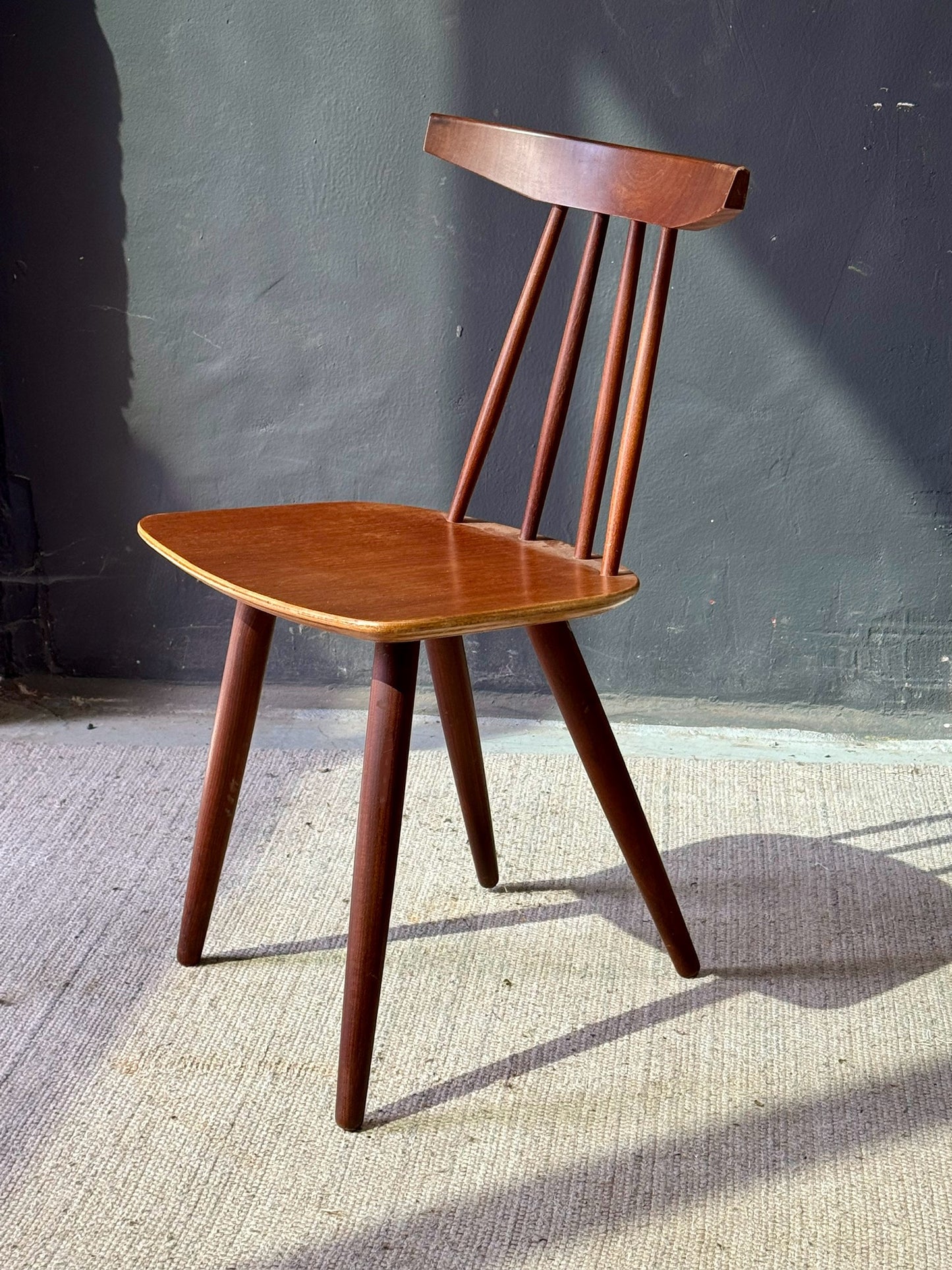 Single Danish Teak Chair